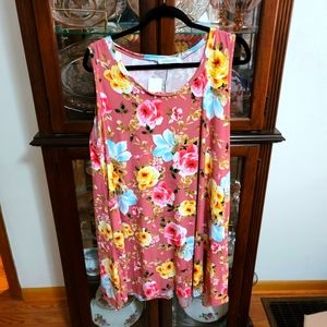 Sweetkie Floral Dress. 3X